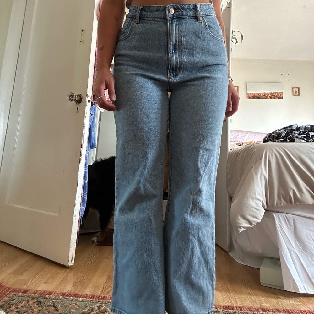 ROLLA'S Light Blue Flare Jeans